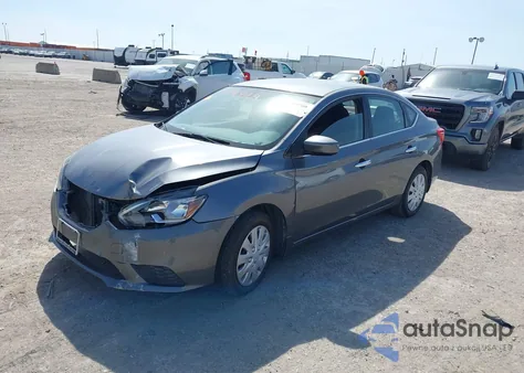 2016 Nissan Sentra S z USA, uszkodzony, nr VIN 3N1AB7AP5GY301255